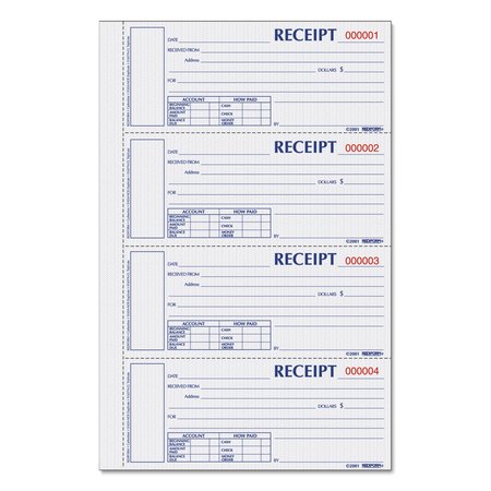 REDIFORM Book, Rcpt, Money, Trp200 S1657N-CL